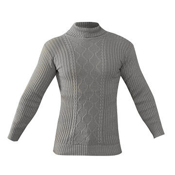 g-gn28591 (4) پلیوربافت مردانه طوسی